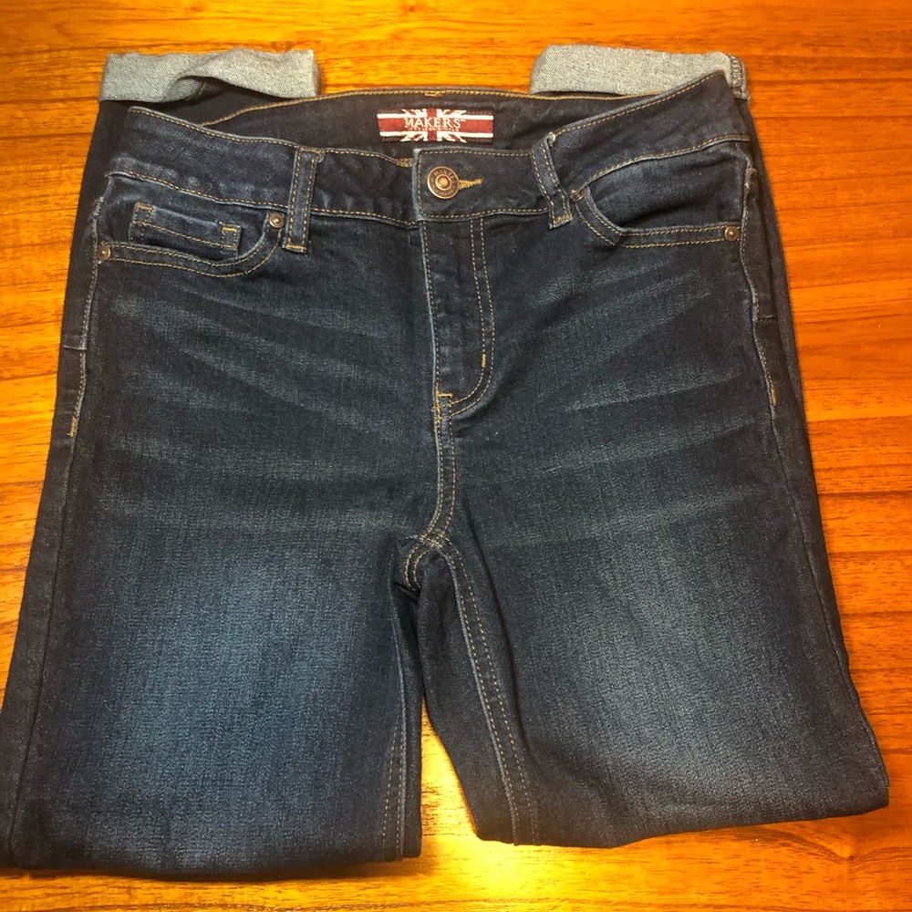 Makers skinny cropped jeans